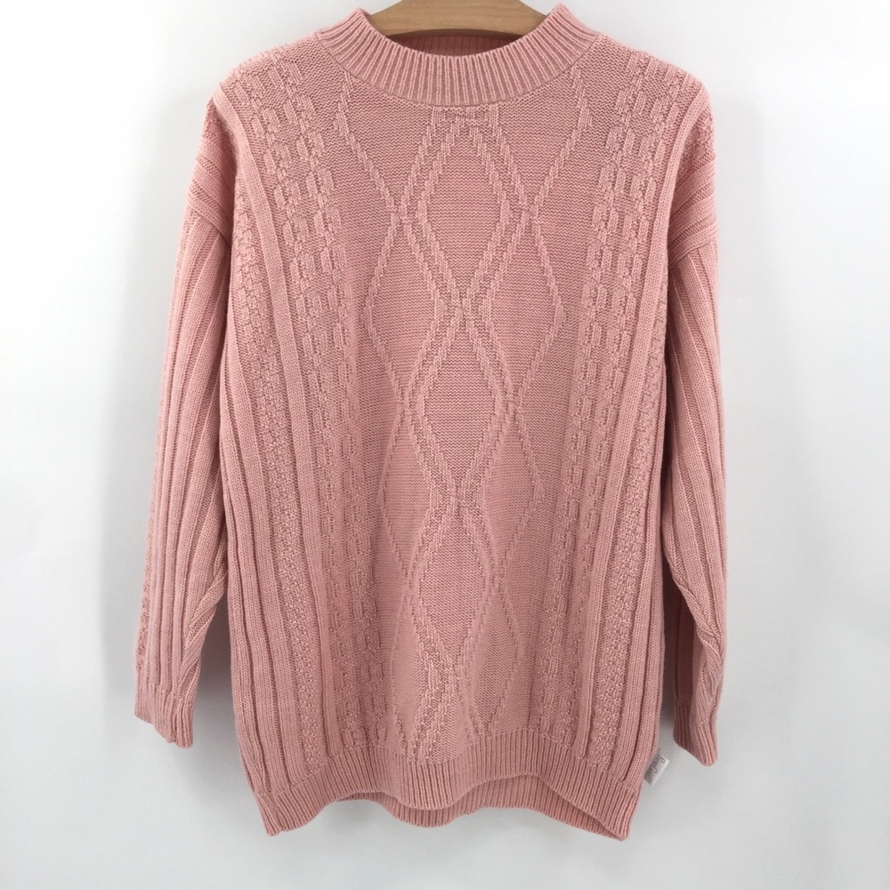 Vintage Pierre Cardin Knit Mock Neck Sweater